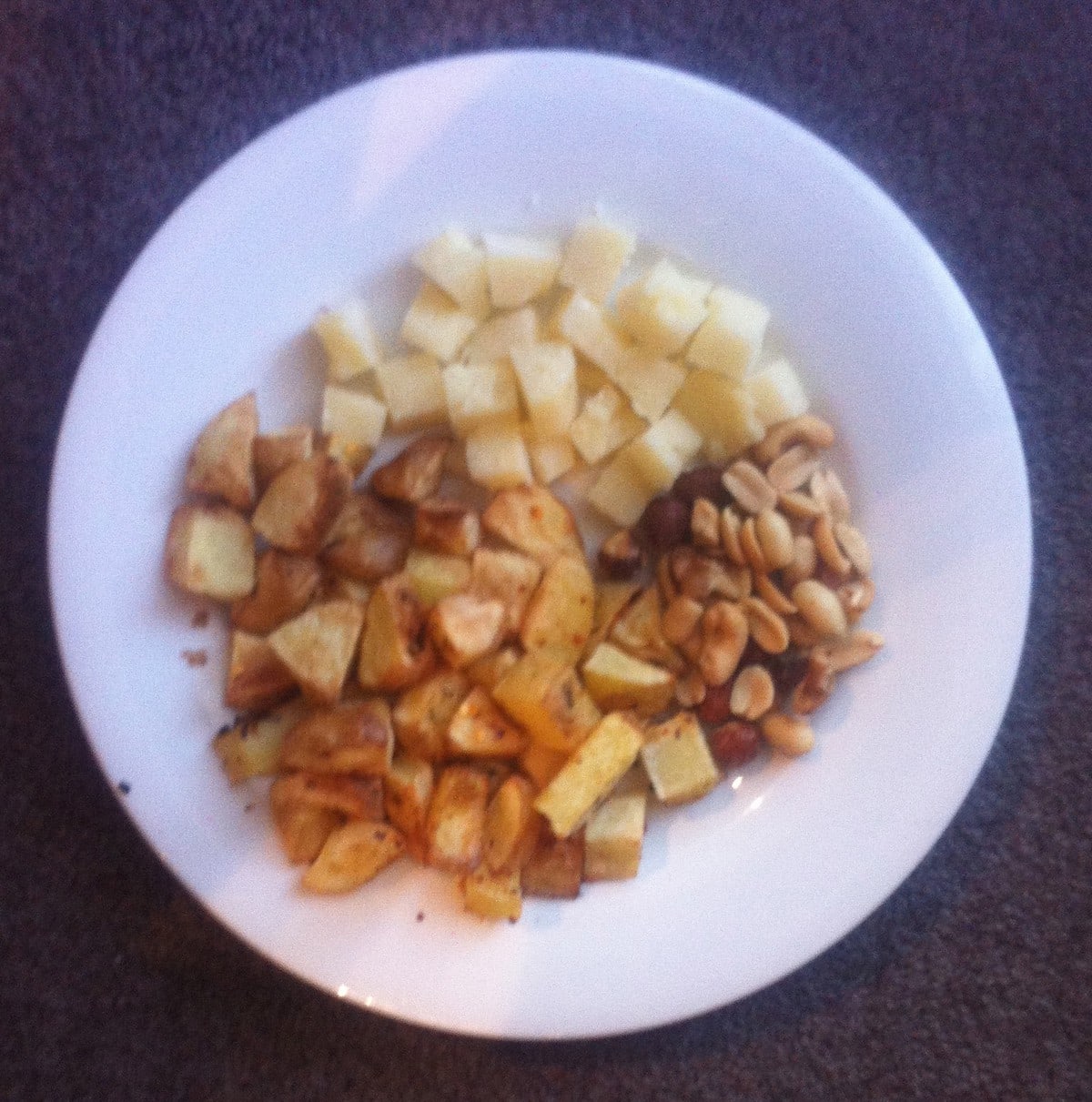 The day I ate a kilo of white potatoes