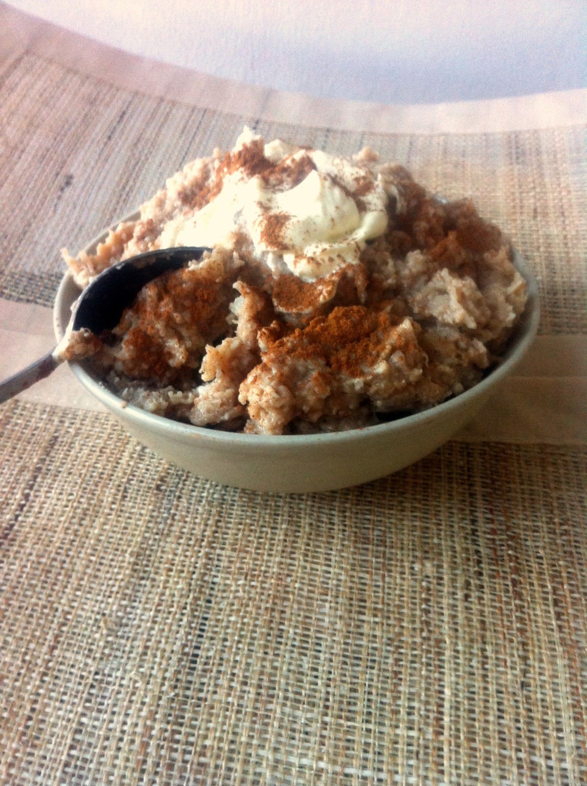 Cinnamon Bun Oatmeal