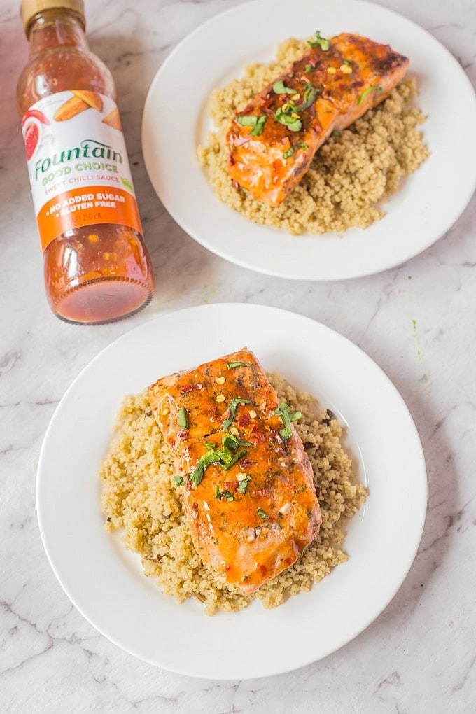 Easy Sweet Chilli Salmon