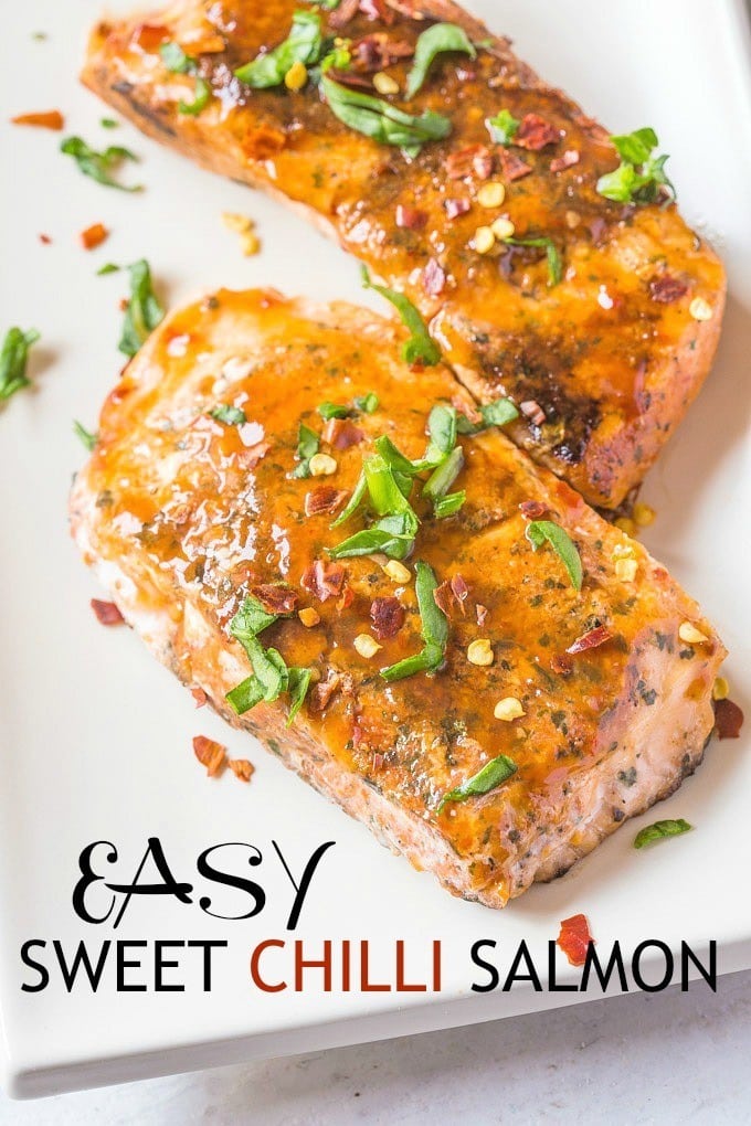 Easy Sweet Chilli Salmon