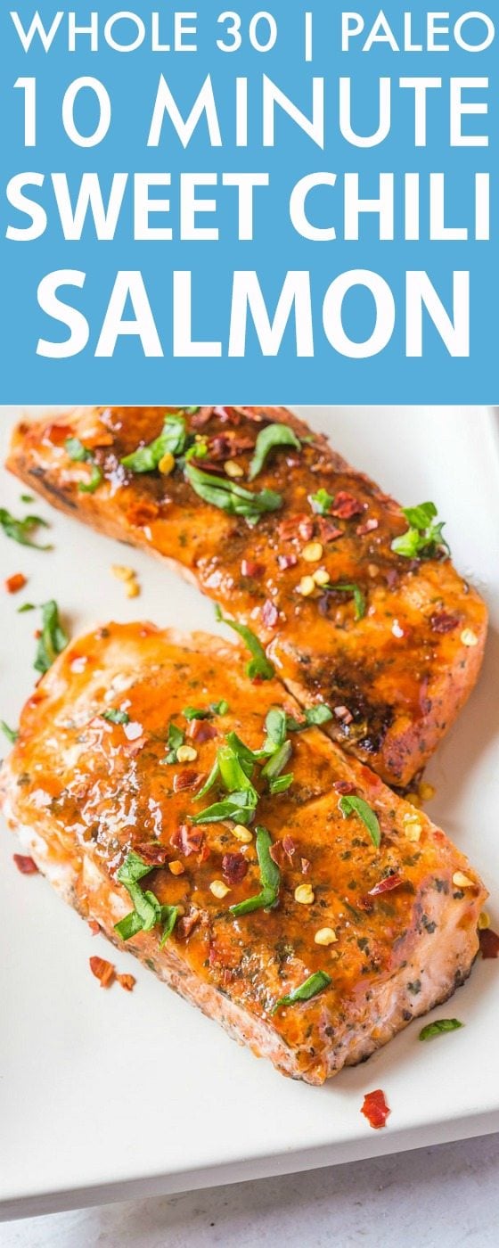 Easy Sweet Chilli Salmon