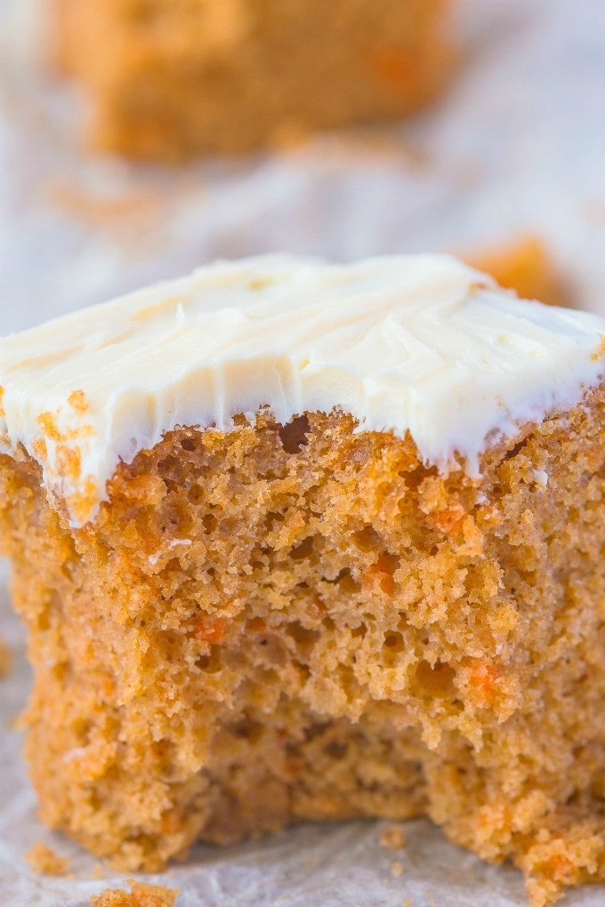 Healthy Flourless Carrot Breakfast Cake