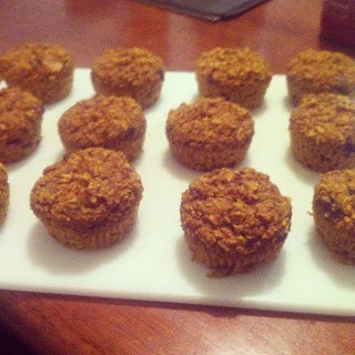 the big man cooks- healthy pumpkin banana muffins with shaved coconut chocolate