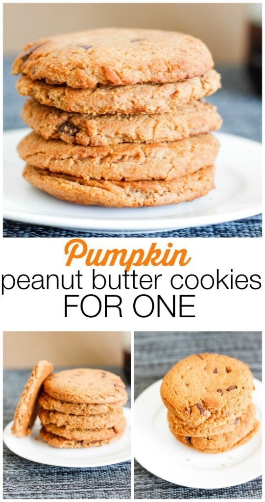 easy pumpkin peanut butter cookies