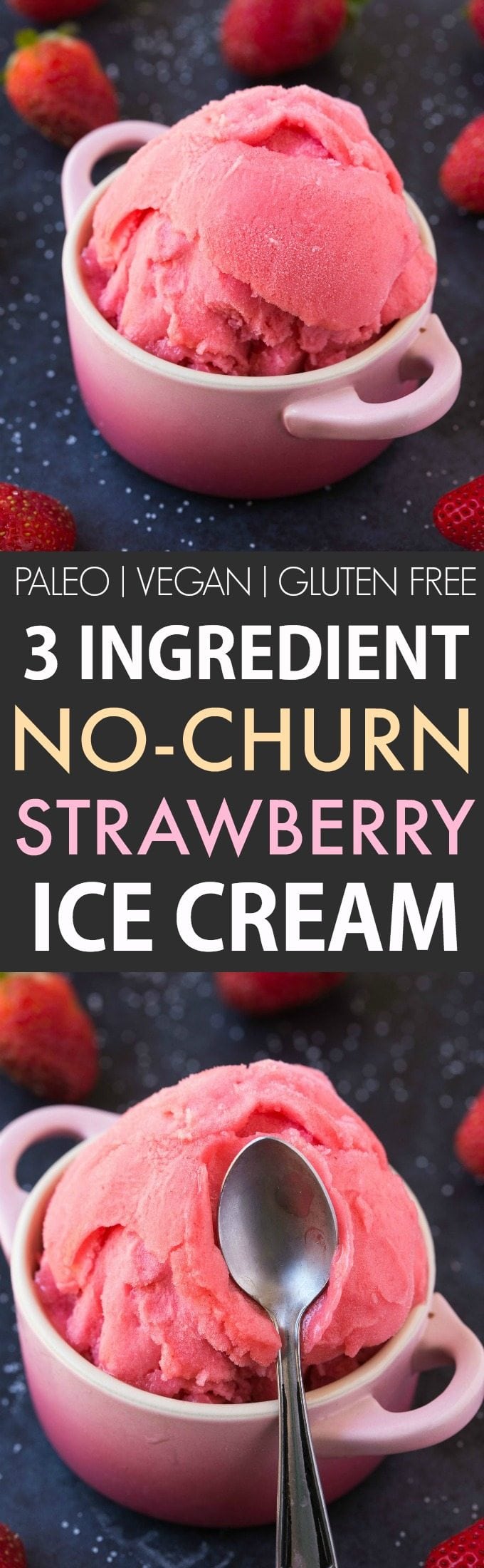 vegan strawberry ice cream