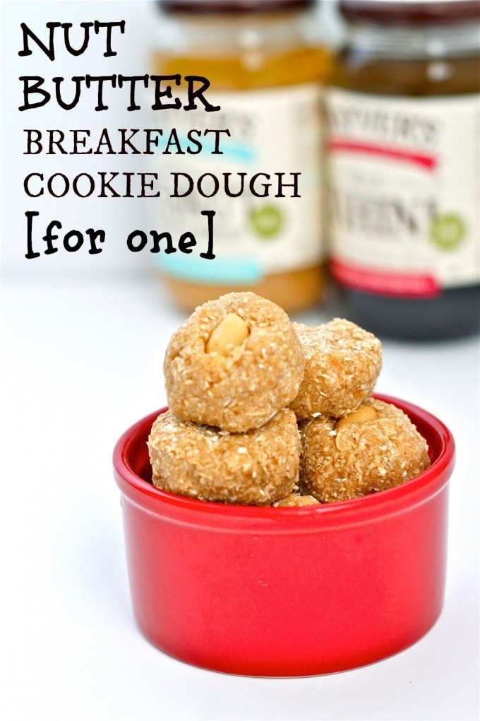 Healthy Breakfast Cookie Dough