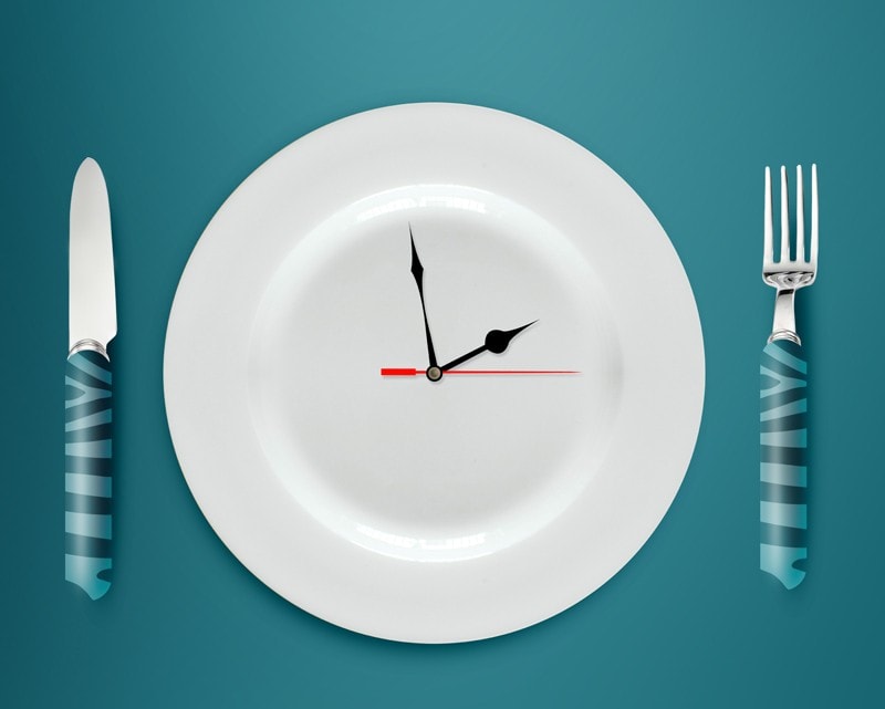 Hunger calling? The clock says 'No'