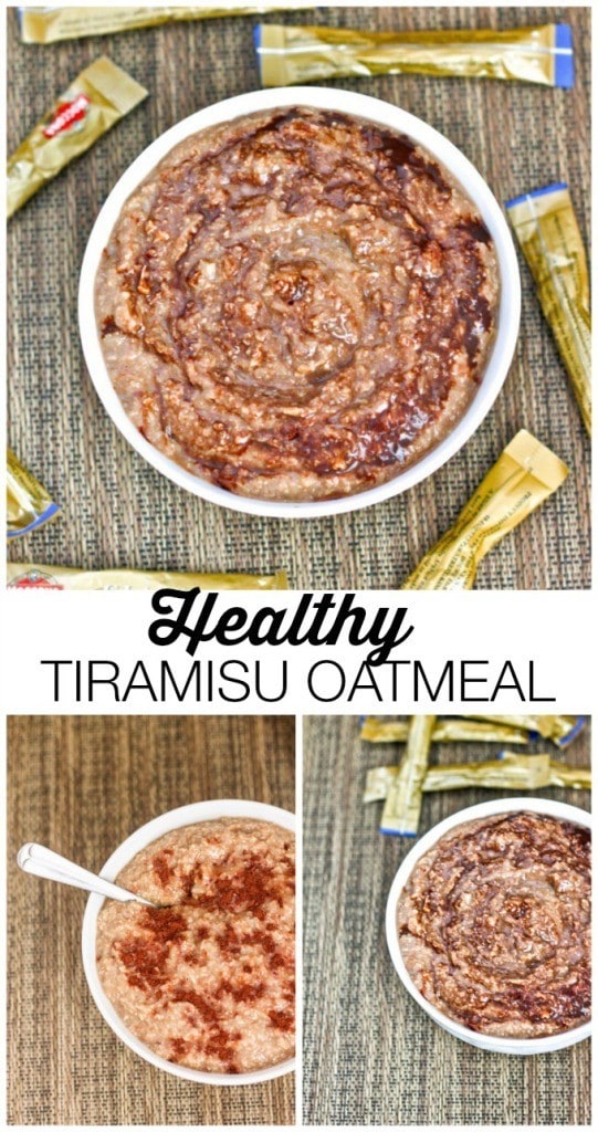 Healthy High Protein Tiramisu Overnight Oats- Smooth, creamy and the perfect recipe to keep you satisfied for hours! NO Sugar or nasties at all! {vegan, gluten free, sugar free recipe}- thebigmansworld.com