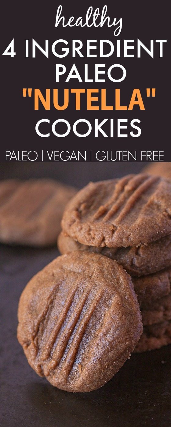 Paleo Nutella Cookies