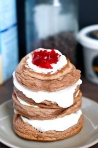 Black Forest Pancakes (GF, High Protein, Sugar Free)