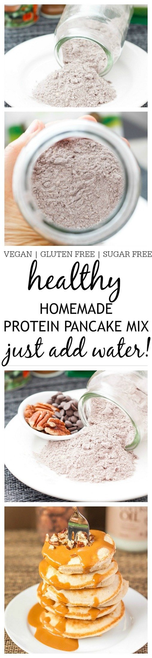 homemade protein pancake mix
