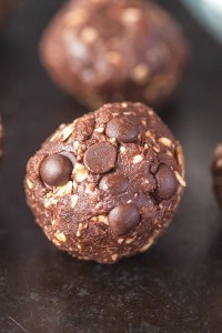 Single Serving Nutella Breakfast Cookie Dough- High in protein, gluten free, sugar free and vegan! -thebigmansworld.com