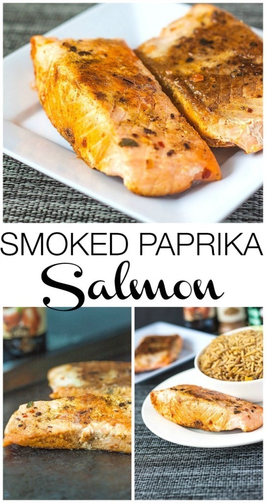 Smoked Paprika Roasted Salmon