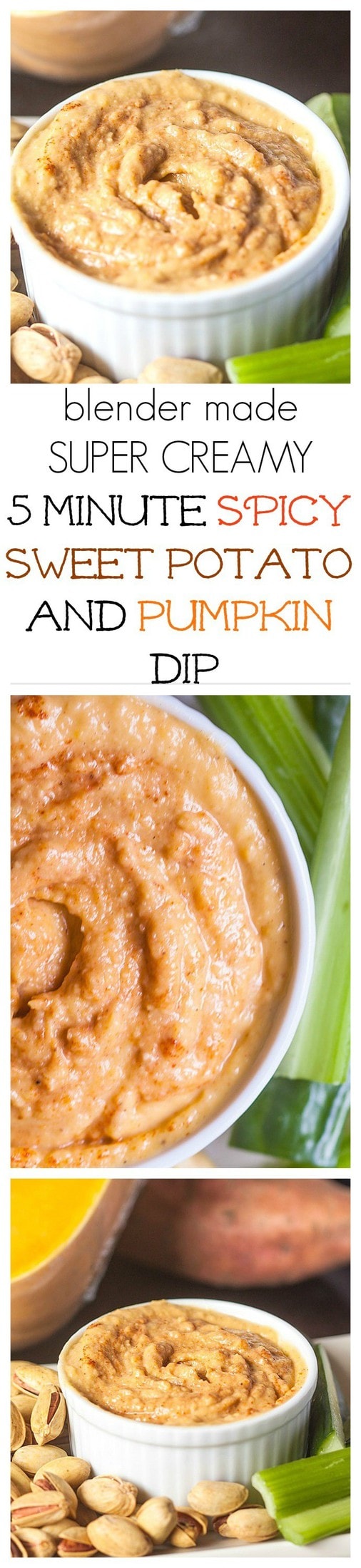 Spicy Sweet Potato and Pumpkin Dip- A quick and easy paleo friendly dip which requires no food processor! A combination of spices and mix of sweet potato and pumpkin for a delicious sweet, salty and spicy combination @thebigmansworld - thebigmansworld.com