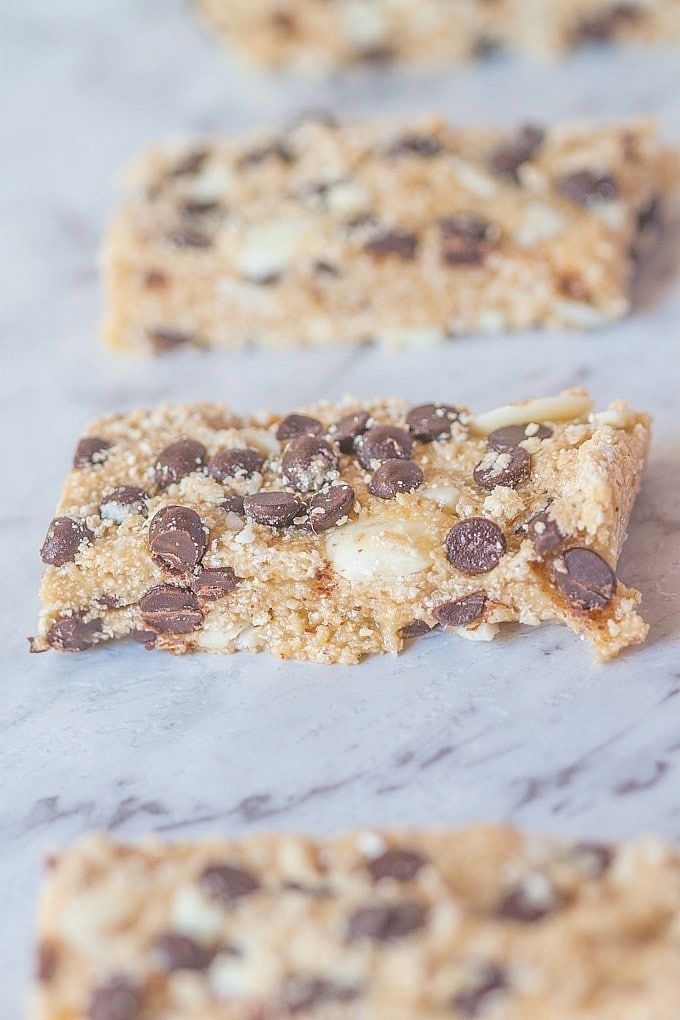 3 Ingredient No Bake Protein Bars