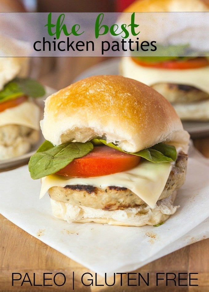 The Best Chicken Patties- Hands down, the ultimate chicken patties- Juicy, thick and so flavourful without the need for any grains, flours or additives- #paleo #glutenfree #grainfree and better than take out! -thebigmansworld.com @thebigmansworld.com