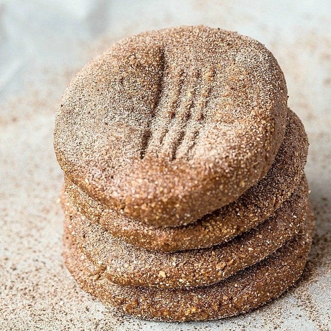 Sesame Chocolate Rye Breakfast Cookies