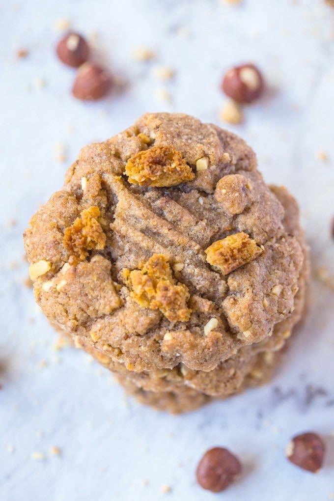 Paleo Dunkaroo Cookies- A childhood treat gets a healthier cookie makeover! Easy and delicious! {vegan, gluten free, grain free}