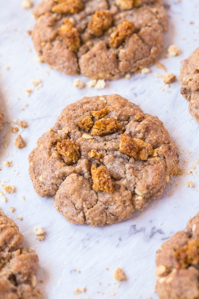 Paleo Dunkaroo Cookies- A childhood treat gets a healthier cookie makeover! Easy and delicious! {vegan, gluten free, grain free}