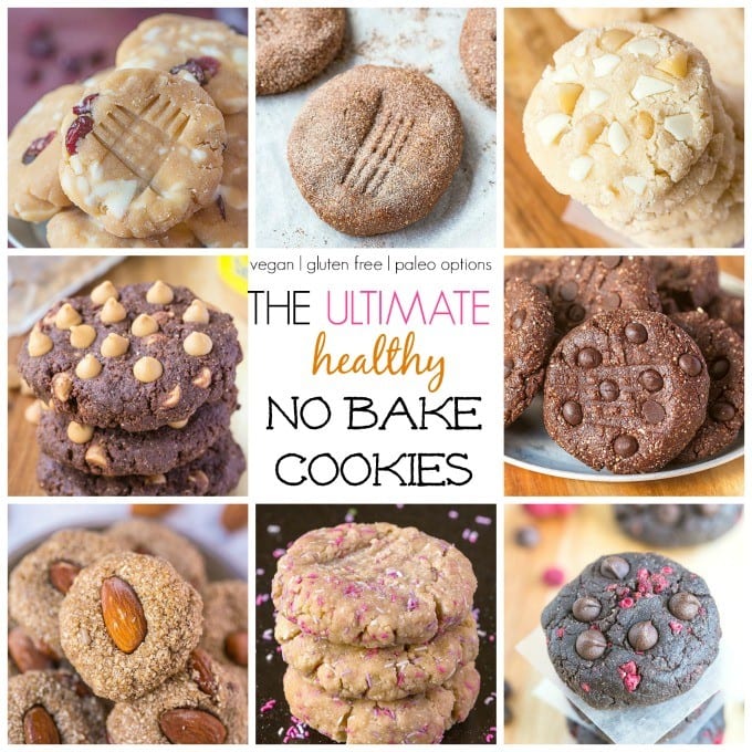the ultimate healthy no bake cookies