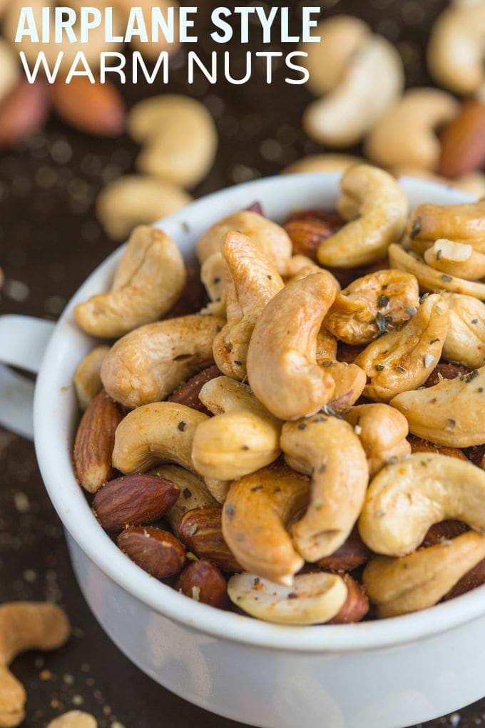 Airplane Warm Nuts Recipe