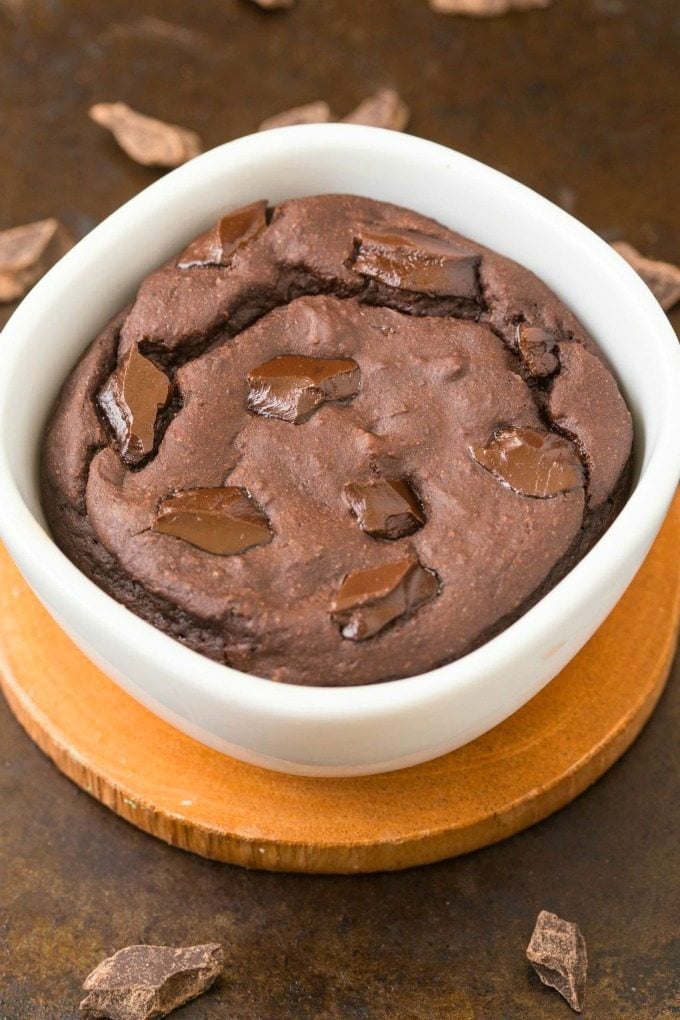 healthy 1 minute tiramisu cake