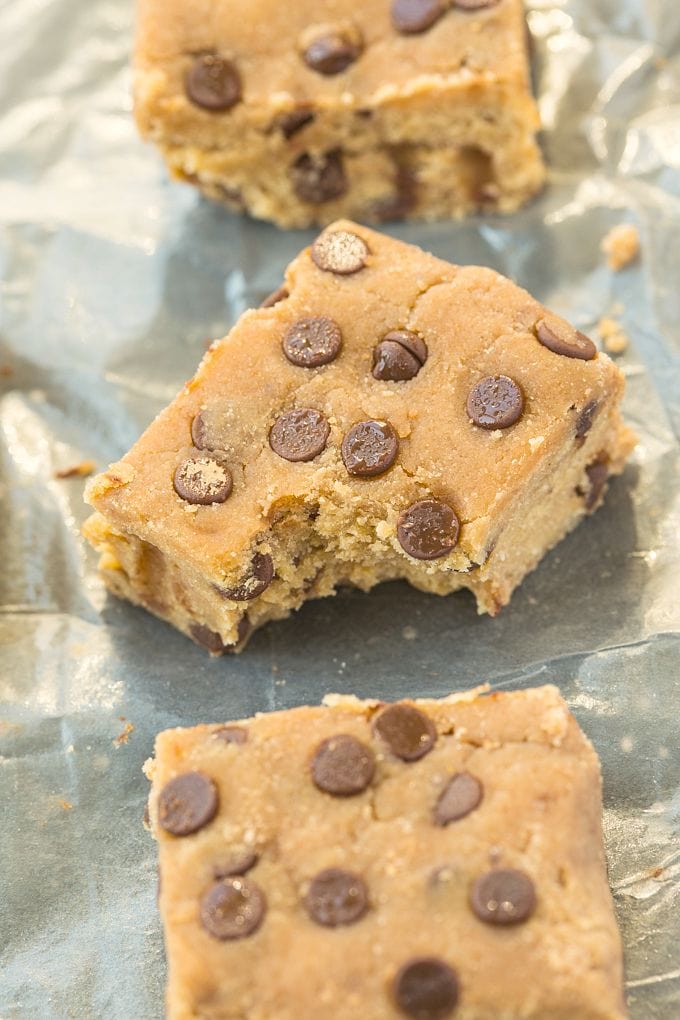 banana blondie recipe.