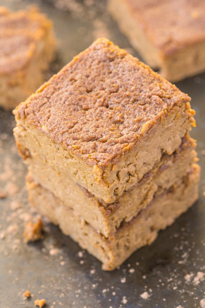 blondies with sweet potato. 