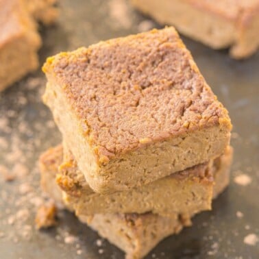 sweet potato blondies.