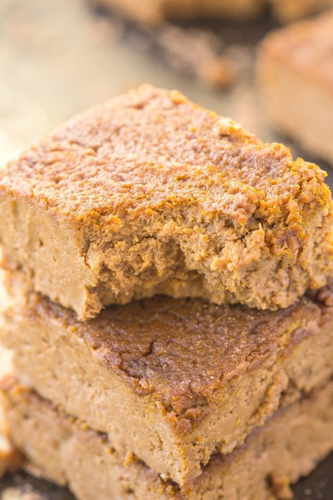 flourless sweet potato blondies. 