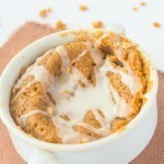 Healthy 1 Minute Carrot Cake (Paleo, Vegan, Gluten Free)