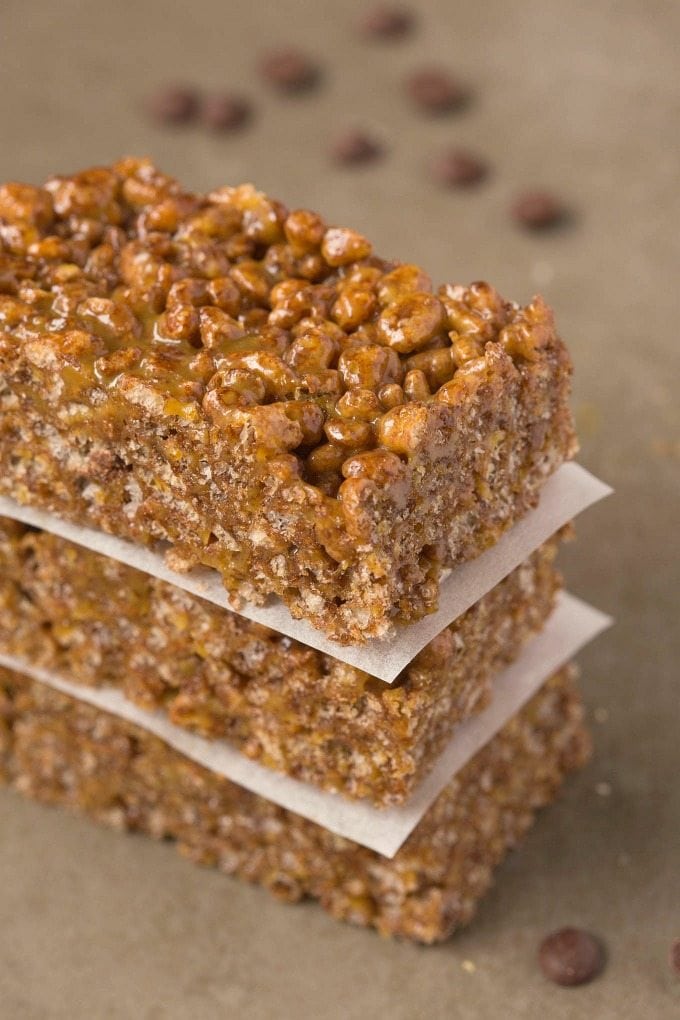 chocolate rice crispy treats.