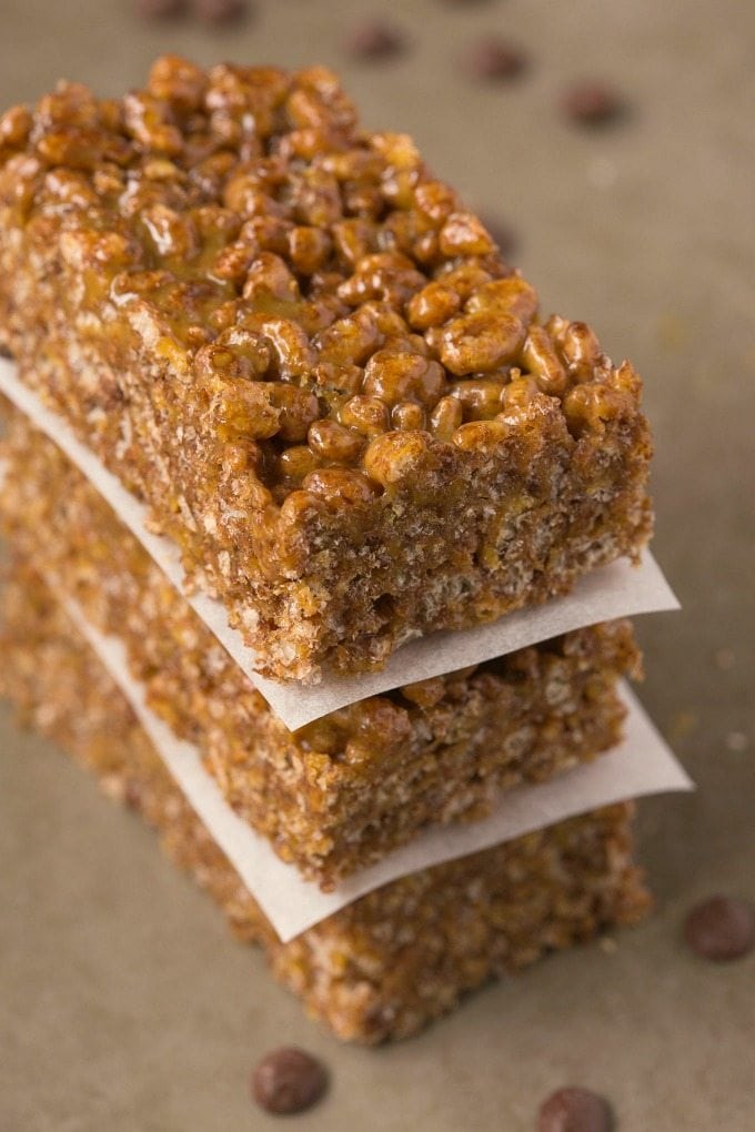 chocolate rice krispie treats.