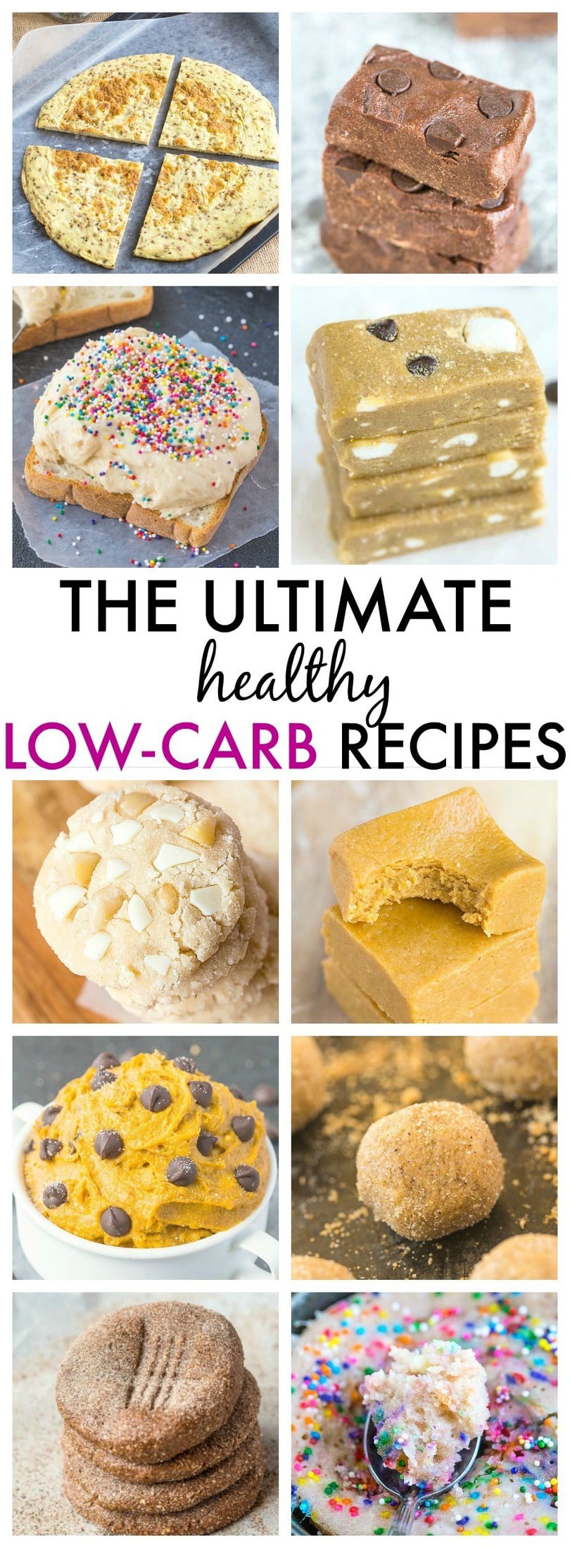 The Ultimate Healthy Low Carb Recipes which taste anything but- Quick, easy and delicious! {vegan, gluten free, paleo and sugar free options