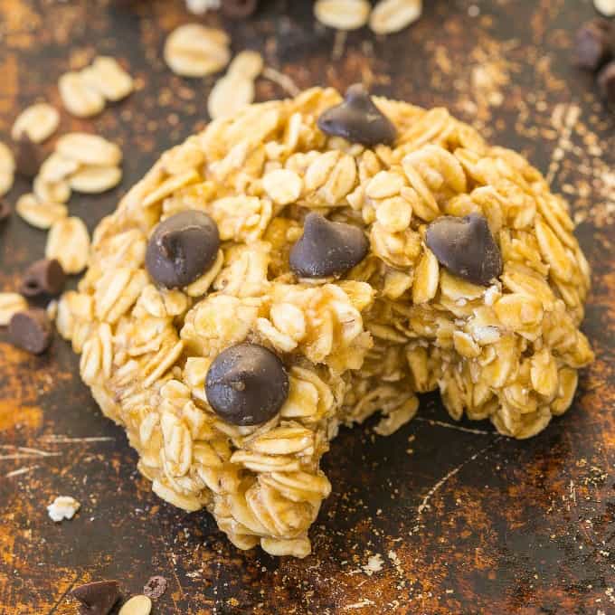 3 Ingredient No Bake Oatmeal Cookies No Oil No Butter The Big Man S World