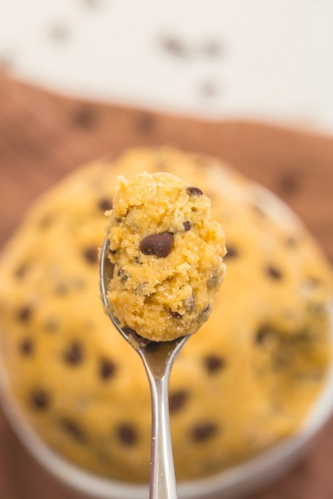Healthy Edible Breakfast Cookie Dough for one