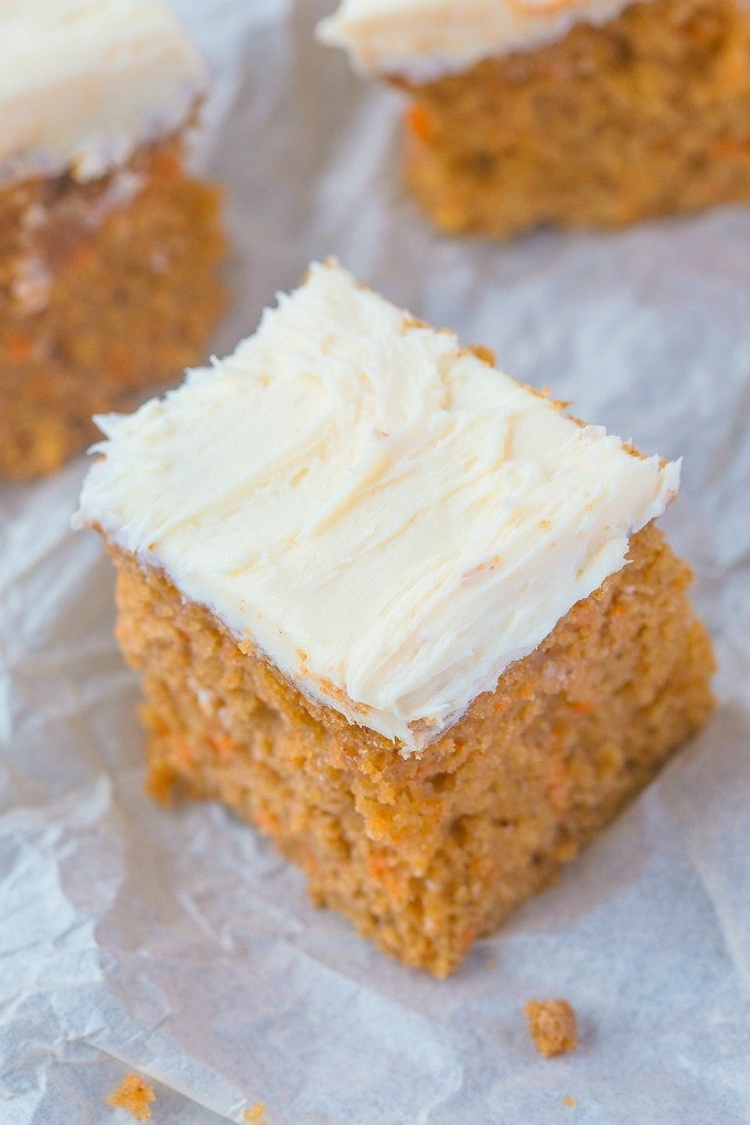Healthy Flourless Carrot Breakfast Cake
