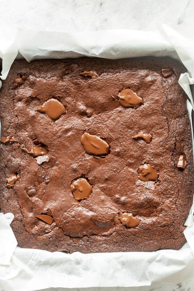 oat flour brownies.