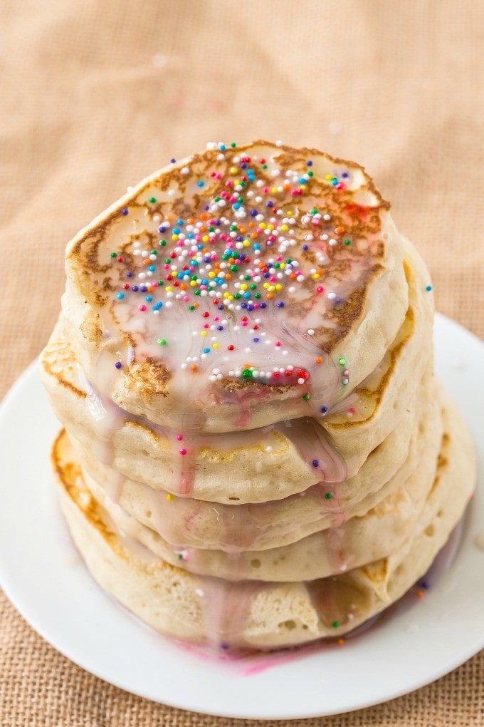 Low Calorie Protein Pancakes {Low Carb, GF} - Skinny Fitalicious®