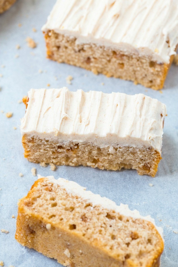 Healthy Flourless Apple Cinnamon Breakfast Cake