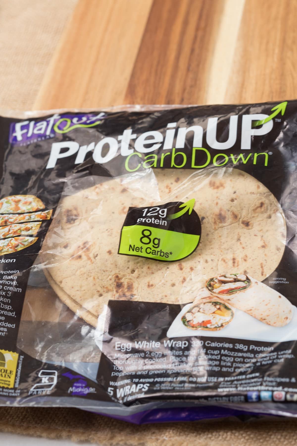 Healthy High Protein Cake Batter Breakfast Wraps