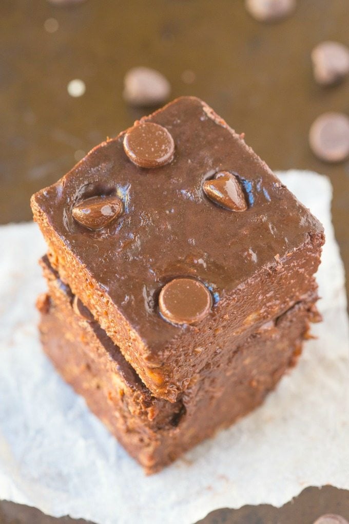 Healthy 2 Ingredient Flourless Brownies The Big Man S World