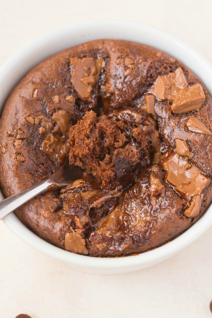 Healthy One Minute Brownie