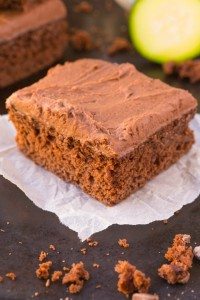 Healthy Flourless Chocolate Zucchini Breakfast Cake to keep you satisfied for hours! Tastes like a classic chocolate cake but made with NO butter, oil, flour or sugar AND an extra boost of veggies! {vegan, gluten free, paleo recipe}- thebigmansworld.com