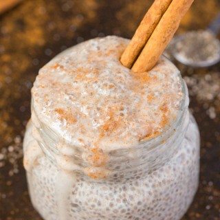 Chia seed pudding recipe with cinnamon