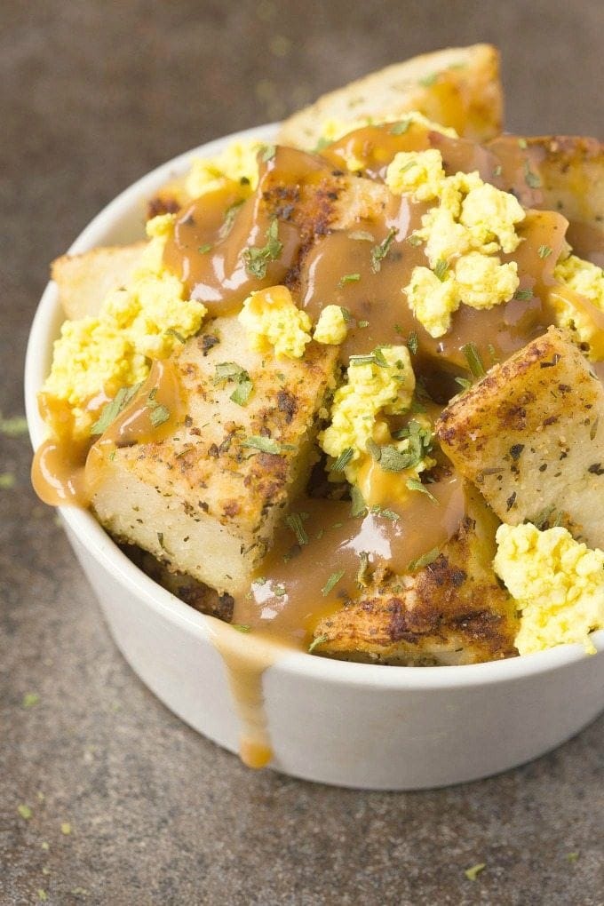 Healthy Breakfast Poutine