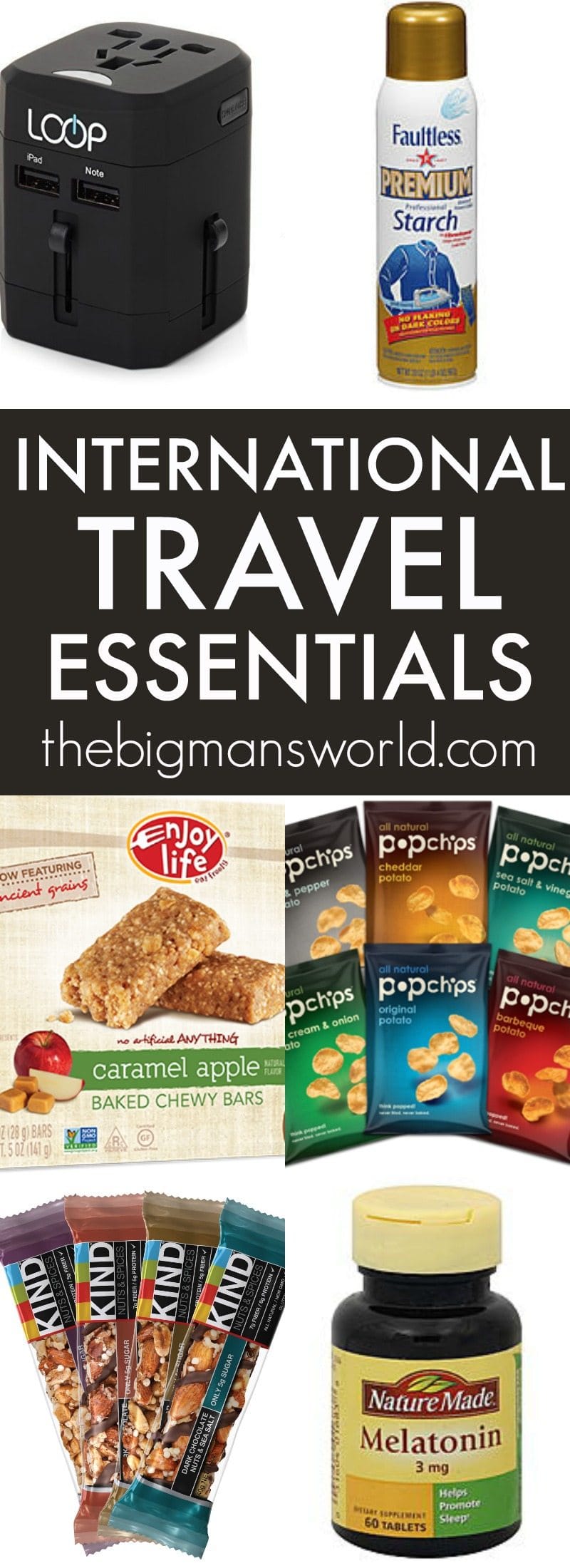 International Travel Essentials + Giveaway!