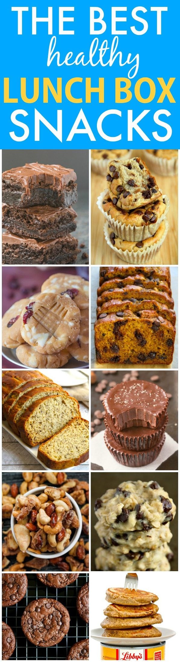 The Ultimate HEALTHY Snacks PERFECT for lunchboxes, back to school, food prep and freezer friendly- Muffins, bars, cakes and brownies made with NO nasties! {no bake, vegan, gluten free, paleo, sugar free recipe options}- thebigmansworld.com