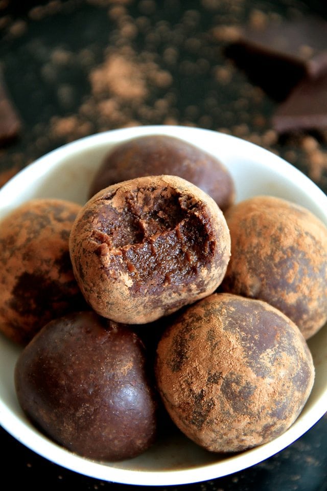 chocolate fudge bites