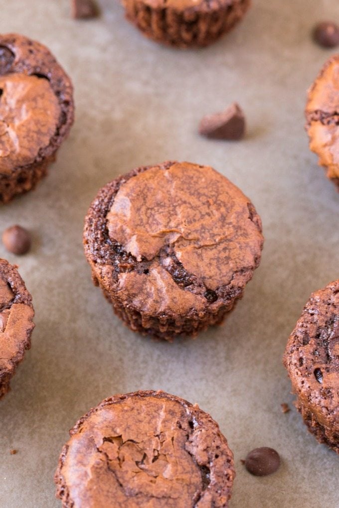 4 Ingredient Flourless Protein Brownie Bites